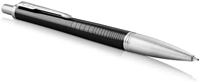 Parker Urban Premium Ballpoint Pen - London Ebony Black Cab With Chrome Trim - Black Ink - Gift Boxed