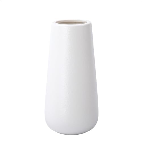 D'vine Dev 8 Inch Ceramic Flower Vase Texture...
