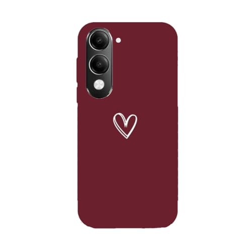 Image of Crepes Heart | Love Designer Printed Hard Matt Finish Mobile Case Back Cover for Vivo T4 Lite 5G /iQOO Z10 Lite 5G /Vivo Y19 5G /Vivo Y19E