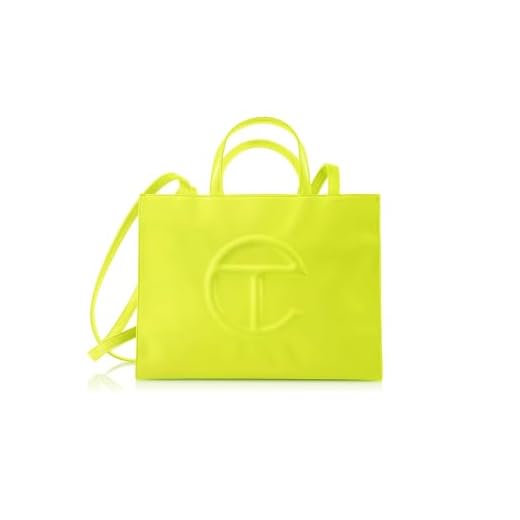 TELFAR Medium Shopping Bag - Highlighter Yellow
