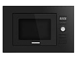 HEINNER HMW-MDBI20GDBK 28 L Einbau-Mikrowellenofen mit Digitalsteuerung und 1000 W Grill Schwarz 5 Jahre Garantie