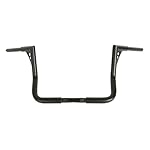 BRSIKBA-Black-14-Rise-Ape-Hanger-Fat-1-14-Handlebar-FLHT-Iron-Front-B1RAHF11HFHTF1-Made-with-fine-Craftsmanship
