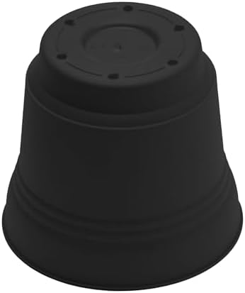 Bloem Saturn Planter, 10", Black — view 7
