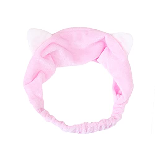 Faixas de cabelo para lavagem de rosto, faixas elásticas de cabelo de maquiagem, faixa de cabelo cos