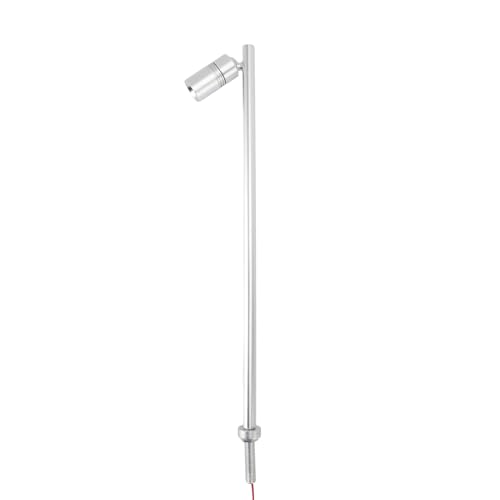 Spot LED de vitrine Greensen lumière neutre 30cm pied aluminium pour éclairage exposition bijoux