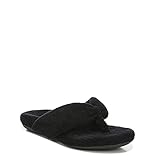 Vionic Women's Chakra Lydia Toe-Post Slipper- Comfortable Plush Slippers that include Three-Zone...