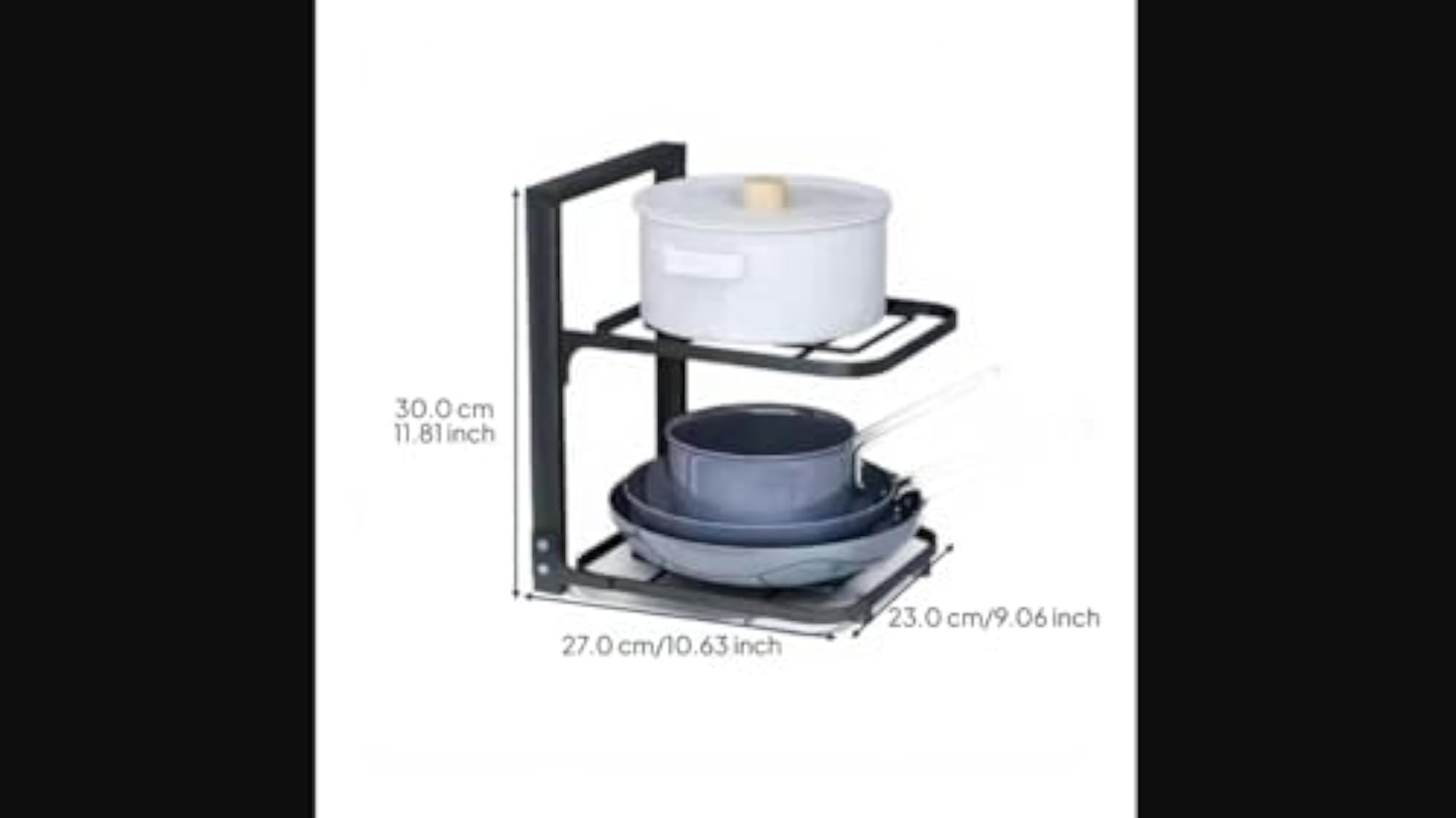 Multitier Adjustable Kitchen Storage Rack, Under Sink