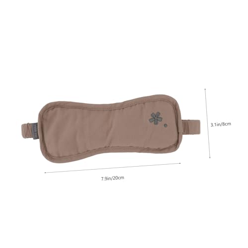 Masque de sommeil lesté pour dormir en voyage et à la maison confortablement