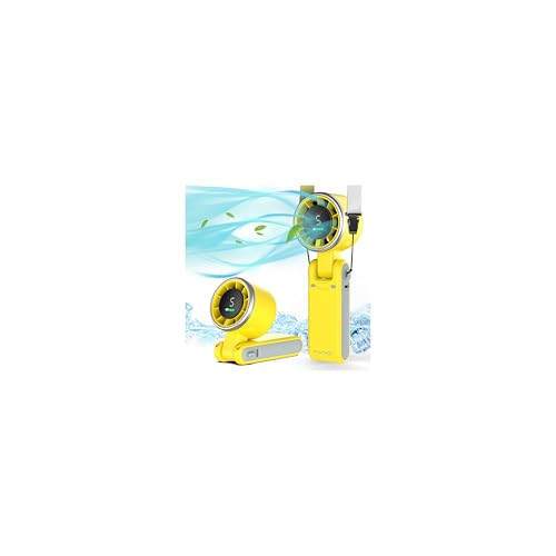 Image of PlayHot Portable Handheld Turbo Fan, Travel Essentials, Gifts for Women /Men