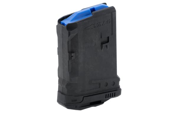 UTG Unisex – Erwachsene AR15 10 Round Polymer Magazine, 223/5.56, schwarz, Schuss Y