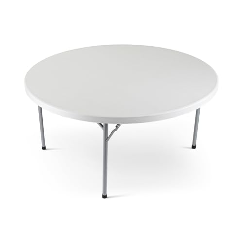 OEF Round Commercial Folding Table 60 Gray Top