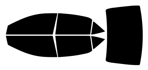 True Line Automotive Window Tint Film for Cars Compatible with Toyota Corolla Sedan 2014-2019 - Customizable All Side and Back Windows - Car Window Tint - Pre Cut Window Tint for Car Windows