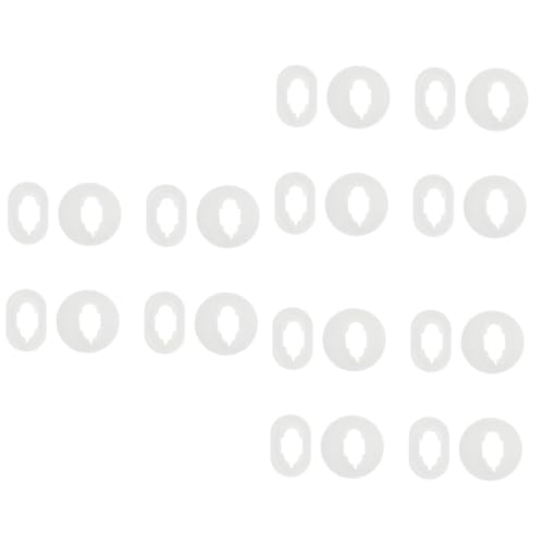 Yardwe 3sets Professional Earphone Caps Comfortable Silicone Ear Tips for Earbuds Replacement 8pcs*3