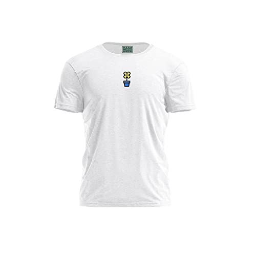 T-Shirt de qualité Butswi-103416 Blanc XL Homme aux finitions soignées