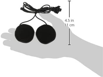 Sena HD Speakers with dimensions overlay