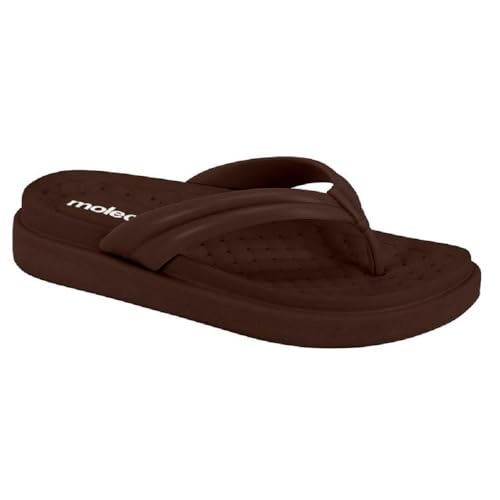 Chinelo De Dedo Feminino Plataforma, Moleca