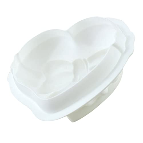 Cabilock Molde De Silicona Resistente Para Chocolates y Dulces Molde De Corazón Para Hornear