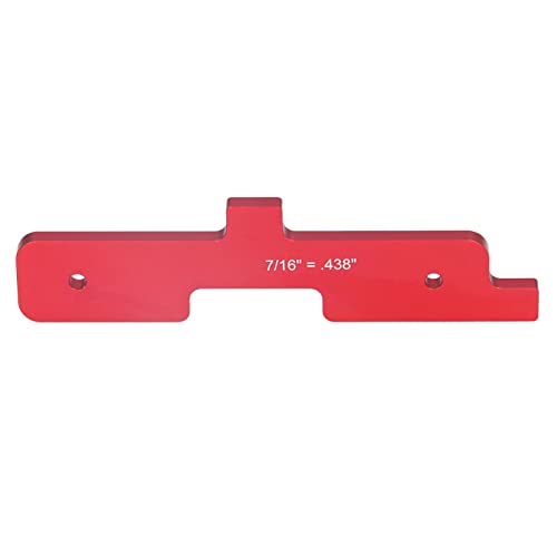 Height Gauge Block Set, Height Gauge Block Kit Aluminum Alloy For Metal For Outdoor(Red) #TOP7