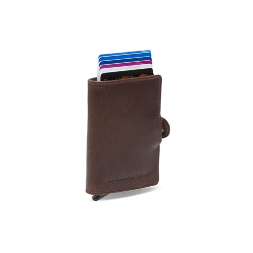 The Chesterfield Brand Baldwin Cardholder Brown mini portefeuille fin