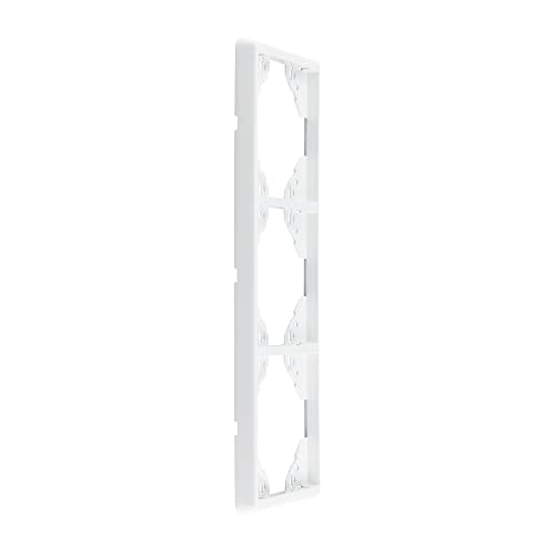 Cadre 3 voies Jarolift JS1 vertical blanc pour regrouper vos commandes
