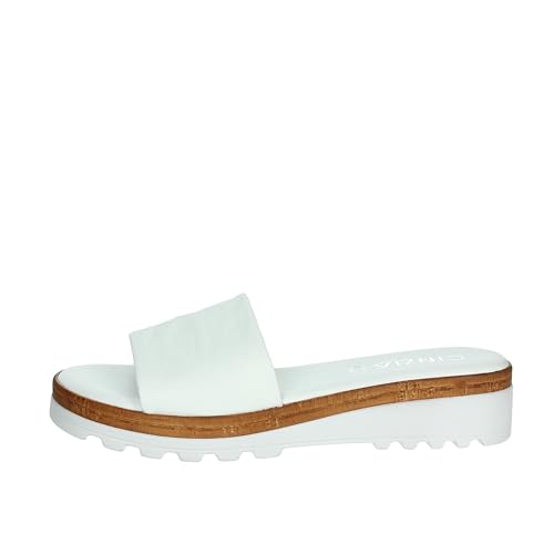 Sandales Femme Cinzia Soft Blanc pour vos balades d'été en ville
