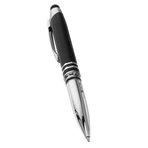 Schermi Penna A Sfera Con Punta Fine Stilo Scrittura Digitale LED Pad Touch Per Con Luminosa Metallo nero