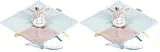 Nattou The Horse Comforter Blanket Doudou Caballo Accesorio para Chupete, Color (498111) (Paquete de 2)