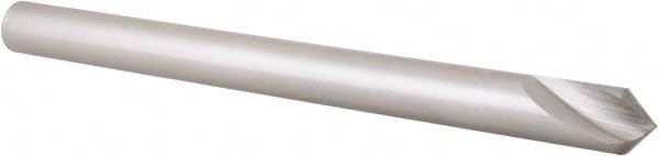 Hertel Spotting Drill, 1, High-Speed Steel, 3/4" Shank Diameter, 3/4" Cutting Diameter, Bright/Uncoated Finish, Right Hand Cut, 90 Degree, 1-5/8" Flute Length, 10" OAL