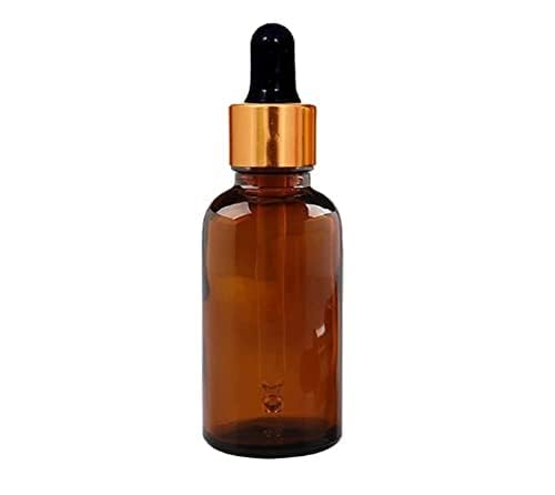 15ml - 12psc Amber Glass Bottle with Gold ring, Black Silicone Teat, Dropper, and Plug for Essential Oils, DIY skin care, Multipurpose Bottle for Home and Travel Purposes-image-11
