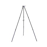 n/a Camping Stand für Feuer hängenden Topf einstellbar im Freien Lagerfeuer Kochgeschirr Picknick Kochen Grillständer mit Aufbewahrungstasche