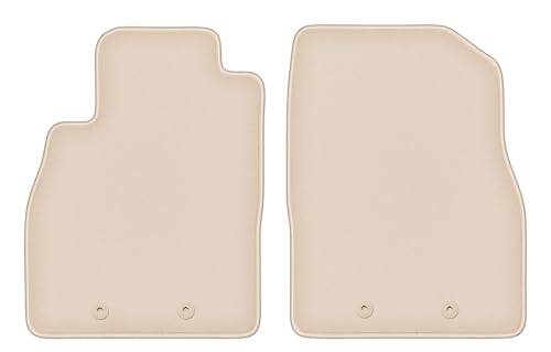 Tapis de voiture Opel Ampera I beige contre l'usure de la moquette avant