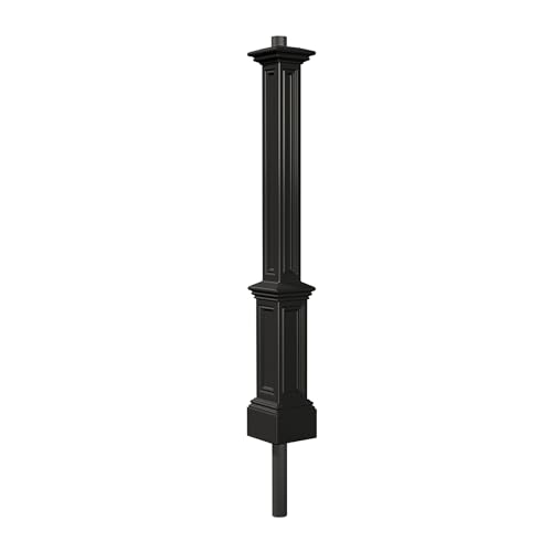 Mayne Signature Heavy Duty Outdoor Lamp Post - Easy Install for Porch & Patio Lights, Weather & Fade Resistant, Shock Resistant, Long Lasting Outdoor Lighting Fixtures