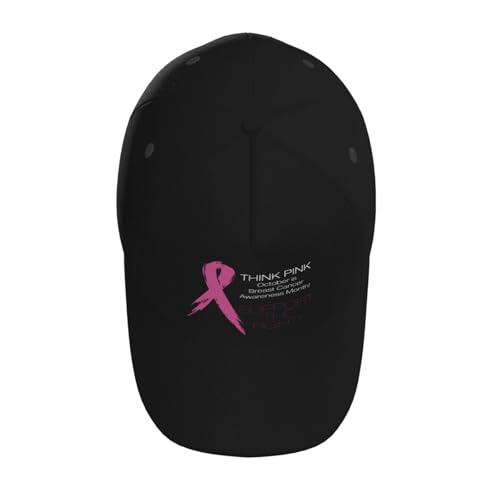 Fight Breast Cancer Awareness Baseball Hats for Men and Women - Classic Adjustable Hats4