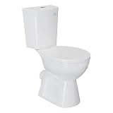 Simple Project 18" Rear Outlet Extra Tall Toilets, Two Piece Comfortable High Toilets For Seniors, W