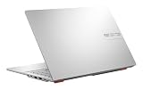 ASUS Vivobook Go 15 OLED E1504FA-BQ2451W laptop o przekątnej 39,6 cm (15,6"), Full HD, AMD Ryzen 5 7520U, 16 GB RAM, 512 GB SSD, Radeon 610M, Windows 11 Home, zimna srebro, hiszpańska klawiatura