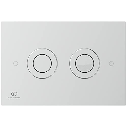 Ideal Standard R0188MY Septa PRO™ P1 Pneumatic Plate, Stainless Steel, Chrome-plated - Image 2