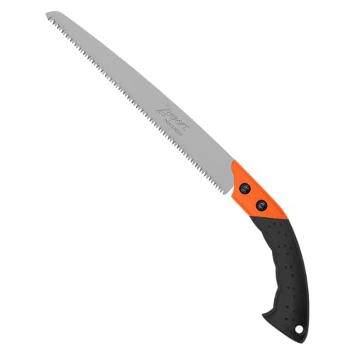 Zenport S300 Saw with Sheath, 12 Inch High Carbon Steel Blade