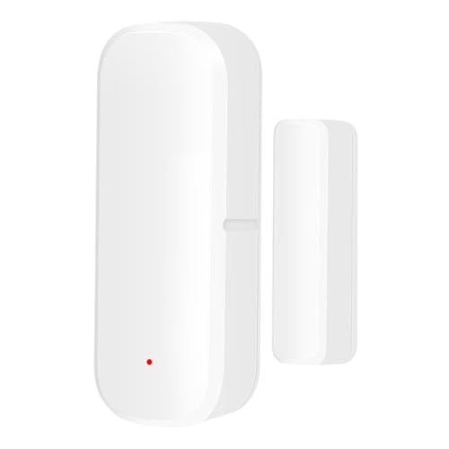 Say goodbye to complicated wiring – this wireless door sensor is incredibly easy to install. Simply attach the sensor to your door or window frame using the included adhesive or mounting hardware. It operates a long-lasting battery