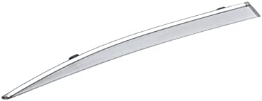 WellVisors Window Visors Wind Deflectors Compatible with Lexus 2013-2020 GS350 GS450h with Chrome Trim Rain Guards 3-847LX022