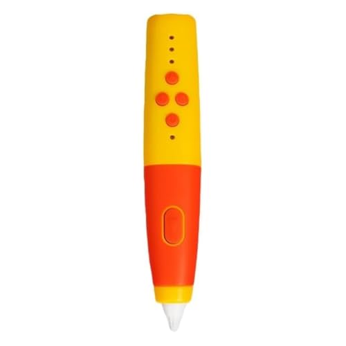TAYTHI 3Dペン 知育玩具 子供用 小学生 低温で設計 シンプルで使いやすい クリスマスプレゼント描画 手工芸 自由創作 ワイヤレスデザイン (100メートル消耗品,イエロー)（Amazon）