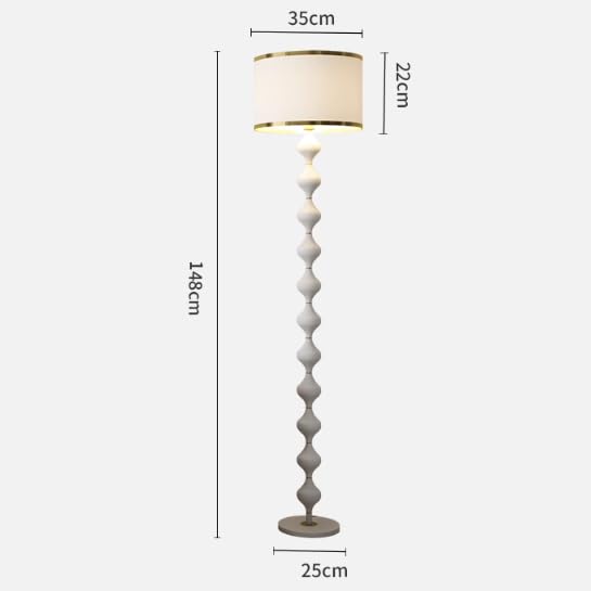Lámpara de pie moderna WouND regulable de diseño vertical para dormitorio 2