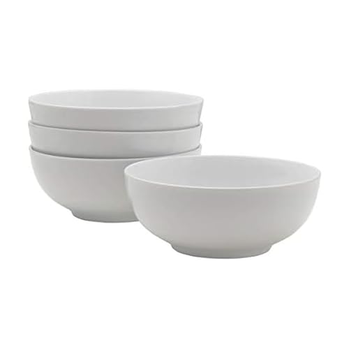 Everyday White Set of 4 Soup Cereal Bowls, 26 oz. - image 1