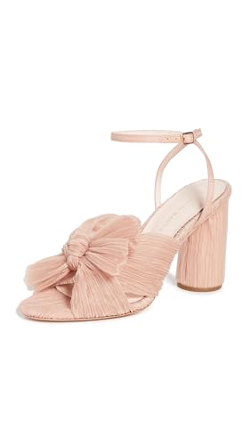 Image of Loeffler Randall Women's Camellia Pleated Bow Heel with Ankle Strap