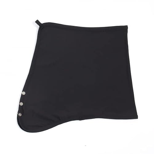 WITHMOONS Sun Face Neck Drape Protection UV Shield Visor Cooling Protection Black