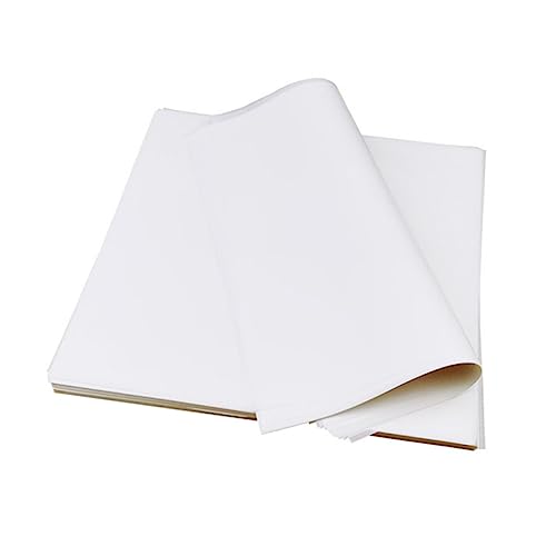 NAMOARLY 500pcs Square Greaseproof Papers Oil Absorbing for Baking Snacks French Fries Non-stick Easy to Clean Multifunctional Kitchen Tool