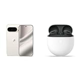 Google Pixel 10 Pro - Smartphone Android sbloccato con Gemini, sistema a tripla fotocamera posteriore, autonomia di oltre 24 ore e display Super Actua da 6,3" - Grigio creta, 512GB+Buds 2a