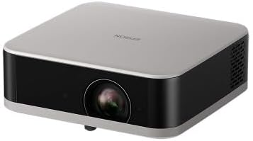 Projetor portátil EpsonSmart EF-30 Full HD com Google TV integrad...