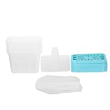 Pratique : doté d'un absorbeur d'humidité amélioré, notre produit offre une efficacité d'absorption et une durabilité accrues. il sert de boîte de rechange supérieure pour absorbeur d'humidité, de récipient de remplacement pour absorbeur d'humidité et de support en plastique pour absorbeur d'humidité de placard