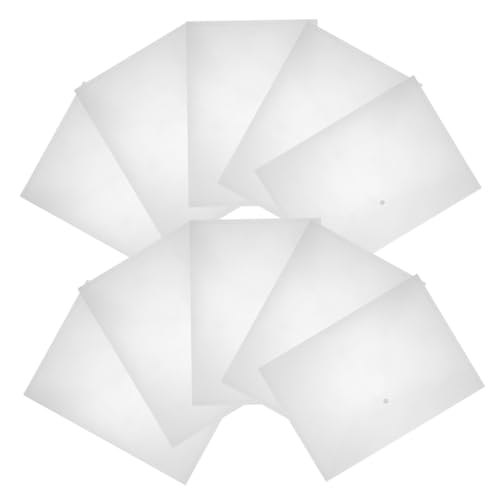 Pochettes à bouton-pression étanches et transparentes A3 pour protéger vos reçus