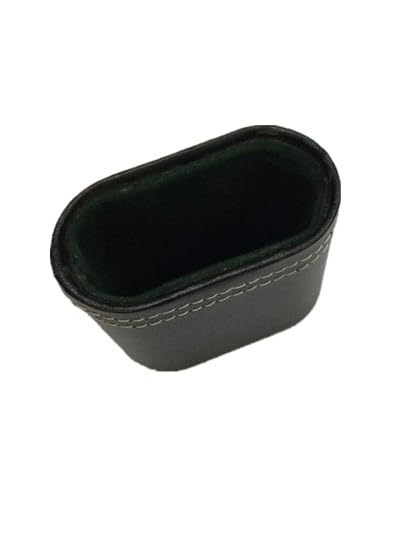 Toddmomy Würfelbecher Leder - Geräuschlos Mit Würfeln Spielzubehör